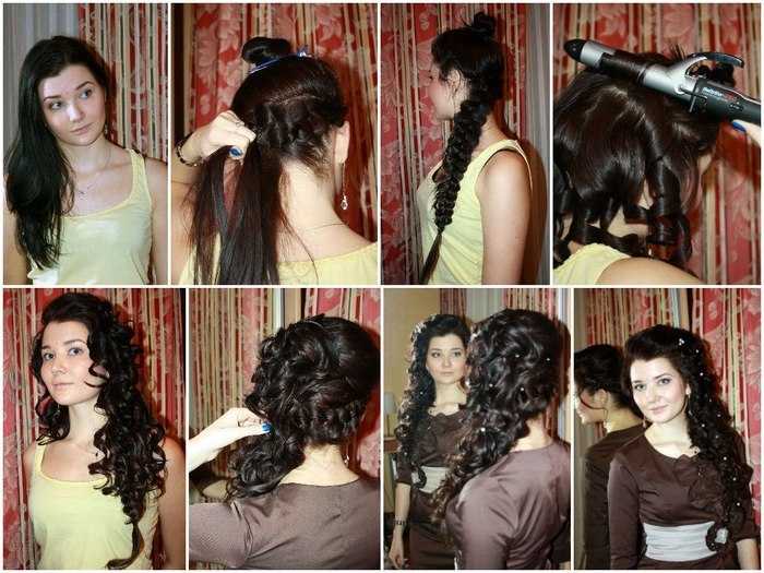Свадебные прически с кудрями - варианты для волос разной длины, мастер-классы с фото и видео