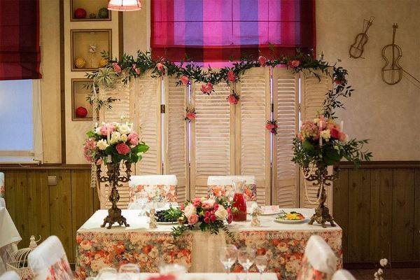 Свадьба в стиле шебби-шик – украшение зала и оформление других элементов