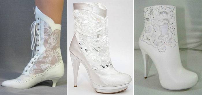 Обувь на свадьбу для невесты - какой должна быть