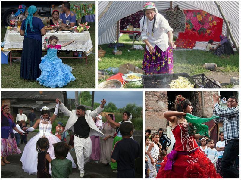 Обычаи и традиции цыганской свадьбы