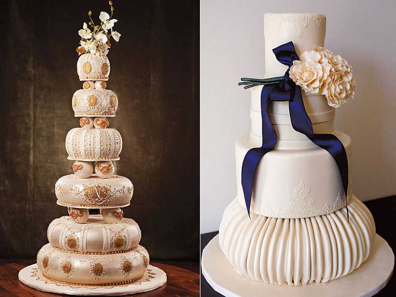 Украсить торт на свадьбу: популярные и оригинальные виды украшений