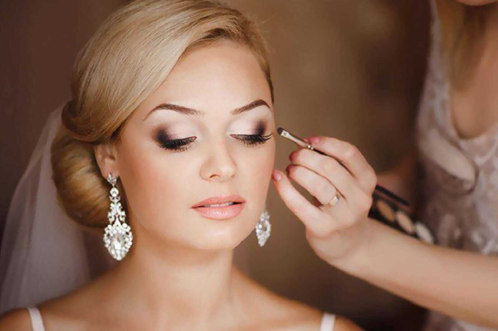 Макияж для невест: 100 красивых и стильных фото мейкапа