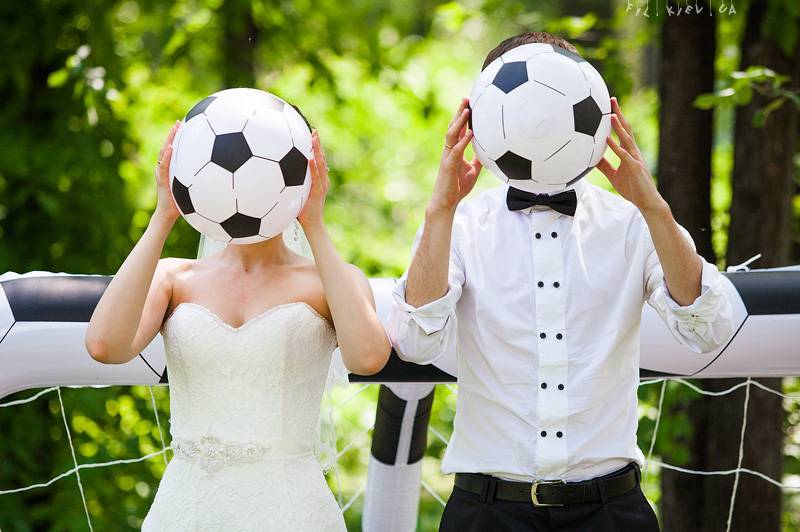 Нескучная свадьба в спортивном или квестовом стиле