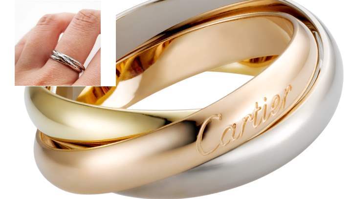 Позволительная роскошь – тройные обручальные кольца Картье: описания с фото