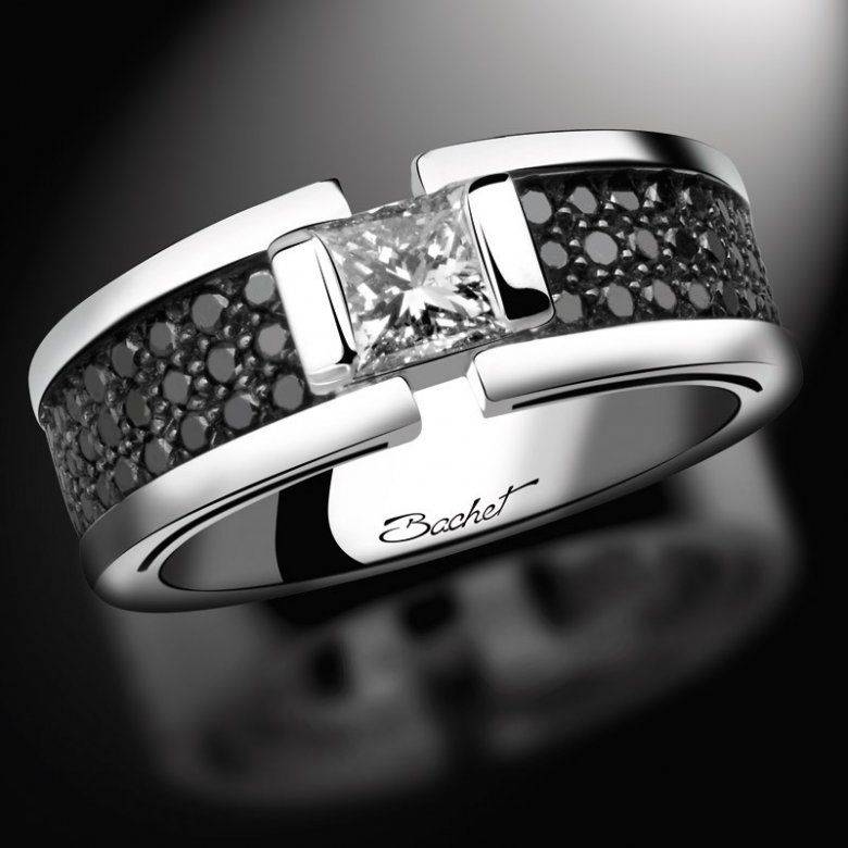 Для тех, кто в тренде – обручальные кольца с эмалью: фото красивых украшений