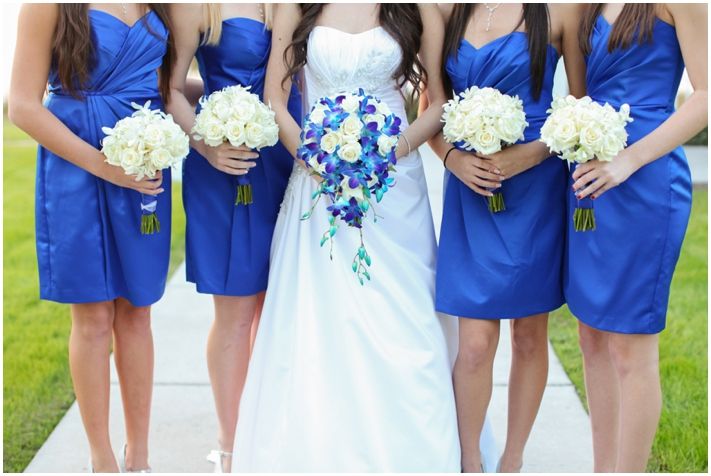 Голубая свадьба: стильная свадьба в нежном тоне