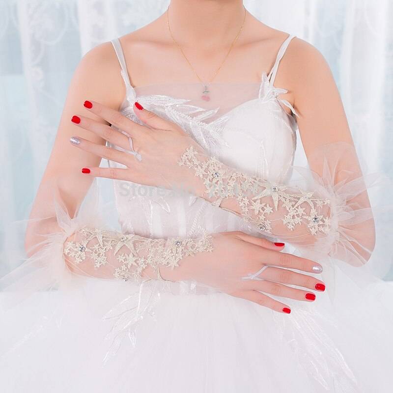 Как правильно выбрать длинные свадебные перчатки