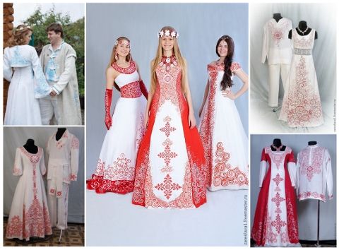 Славянский свадебный наряд — женское счастье