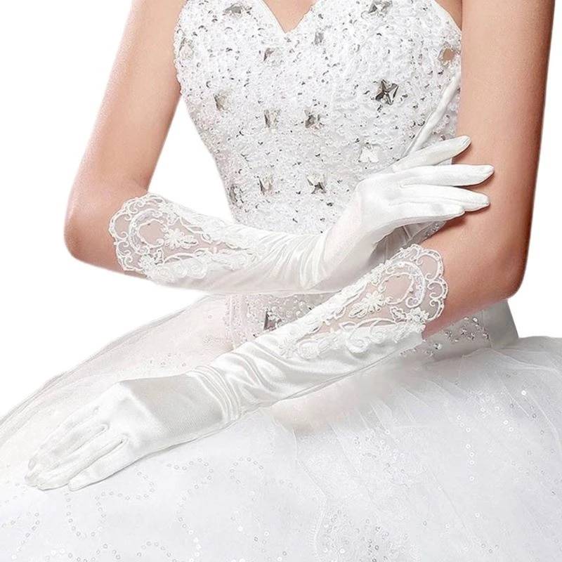 Какие свадебные перчатки выбрать - короткие, длинные, ажурные или кружевные
