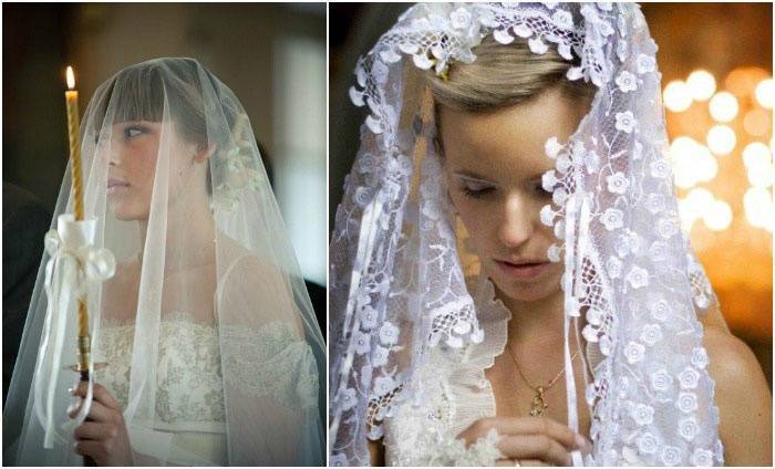 Интересные головные уборы невесты - модные тенденции этого года