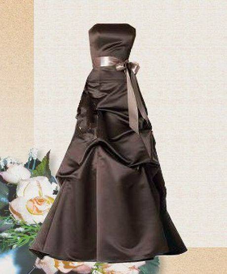 Свадебное платье цвета капучино – модные фасоны