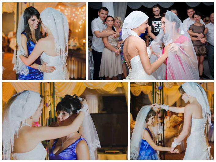 Обряд снятия фаты - нежная и трогательная свадебная традиция