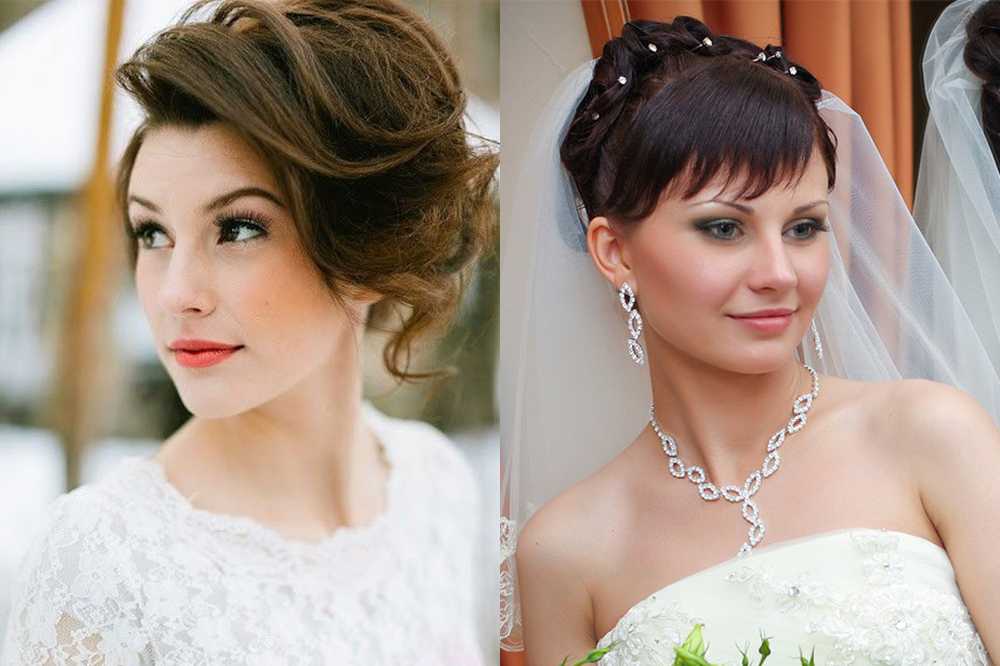 Свадебные прически на короткие волосы: фото, стили, аксессуары