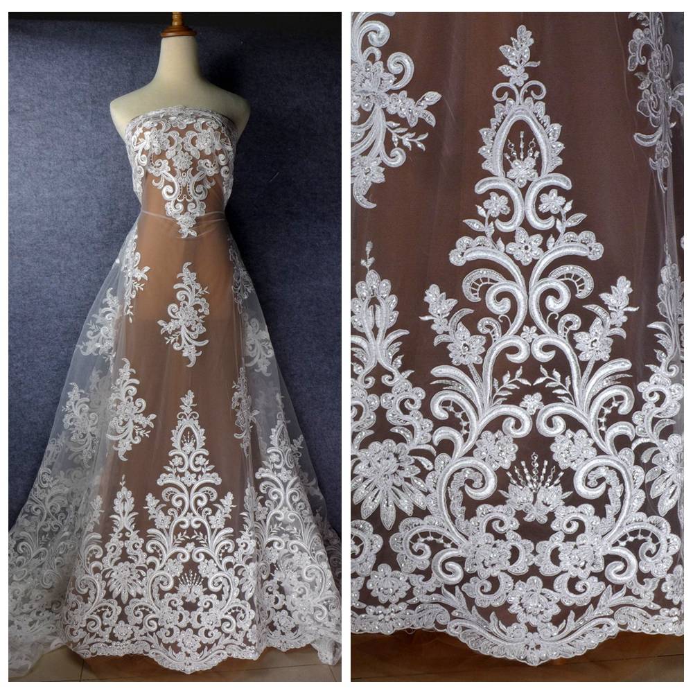Какую ткань используют для свадебного платья