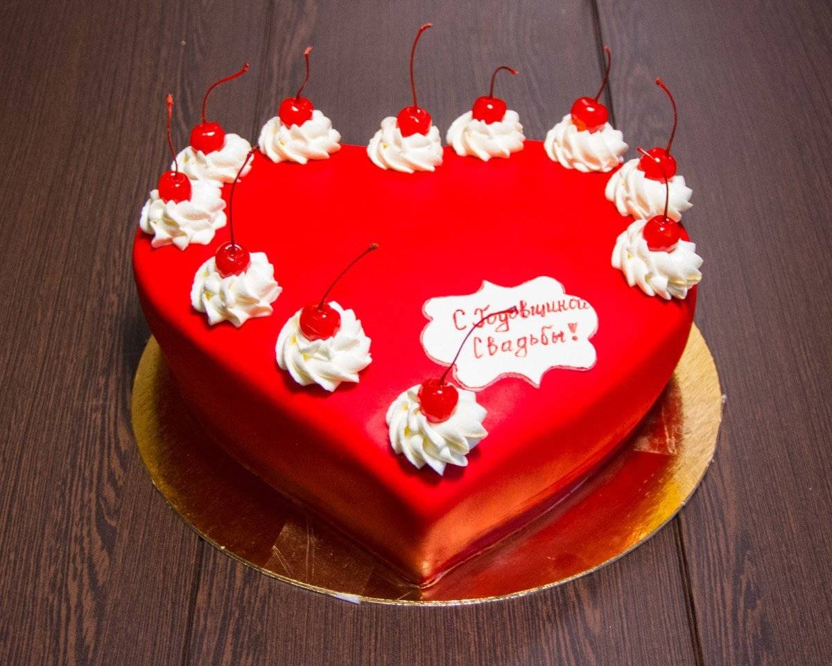 Торт на годовщину свадьбы 1 год