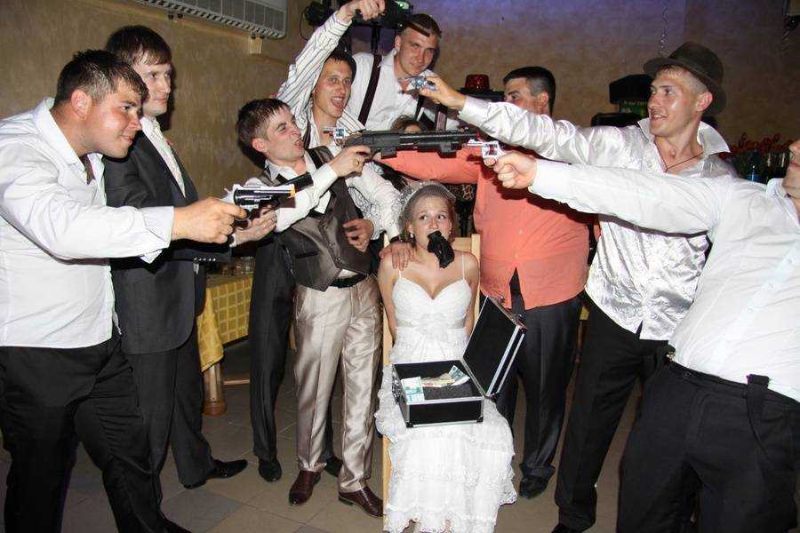 Кража невесты на свадьбе, как это происходит