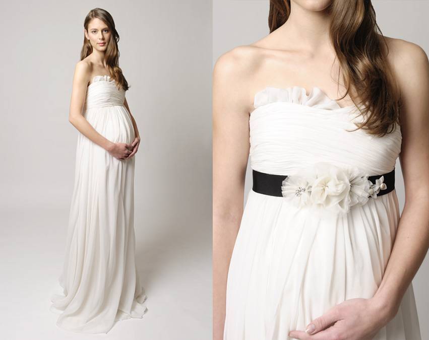 Свадебные платья для беременных: советы стилистов