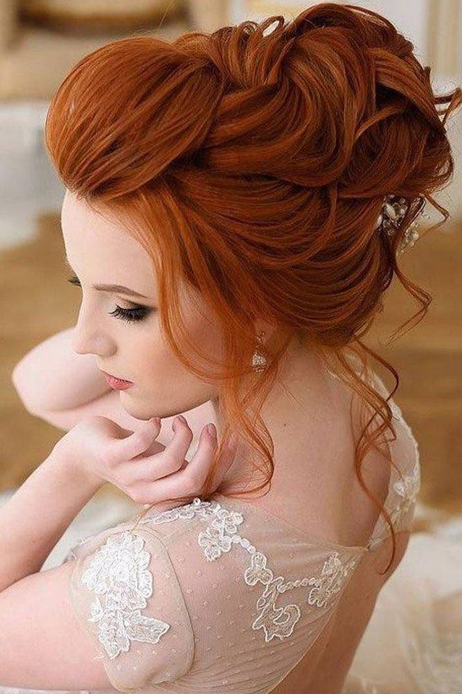 Рыжеволосая невеста: свадебные образы, цвета в макияже и нарядах
