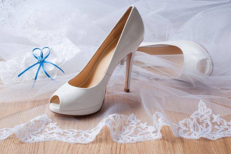 Свадебные туфли - белые, бежевые, фиолетовые, красные, синие