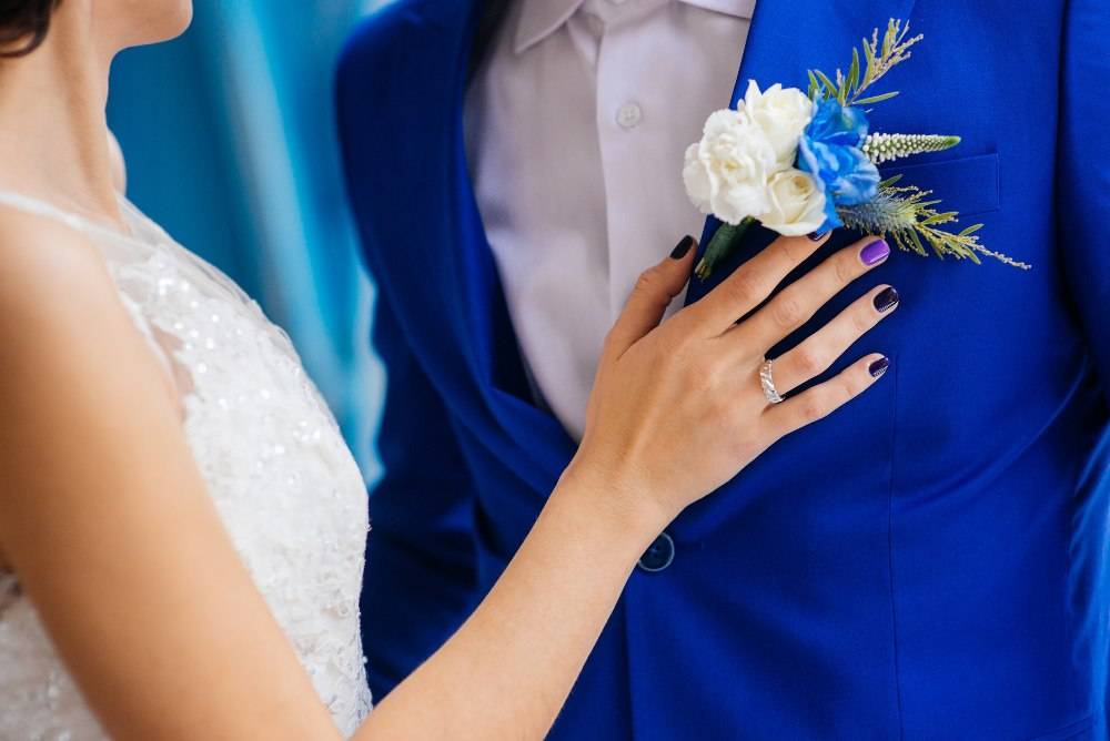 ᐉ голубая свадьба, оформление свадьбы в голубом цвете