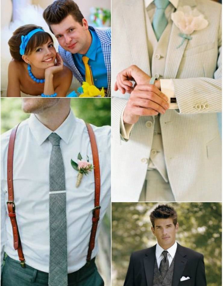 Как одеть жениха на свадьбу летом – идеи и фото оригинальных образов